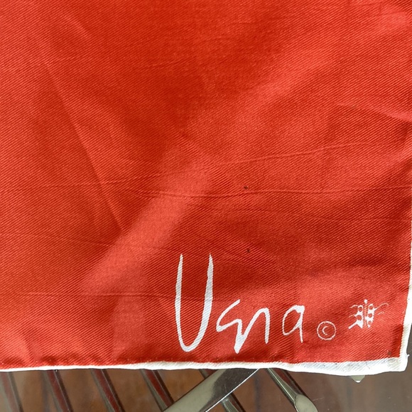 Vintage Vera Neumann square mod graphic scarf - Picture 3 of 15